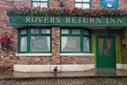 The exteriors of the Rovers Return Inn on Coronation Street