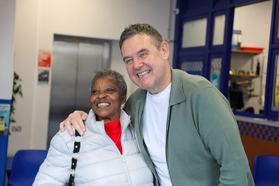 Tony Maudsley, who plays George Shuttleworth, hosts a meet and greet at the Coronation Street Experience.